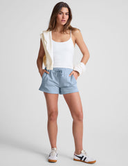 Luxefleece Sweat Short Blue Zen