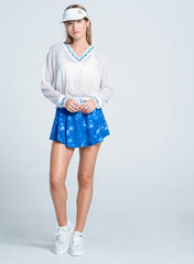 Shibori Stripe Pullover
