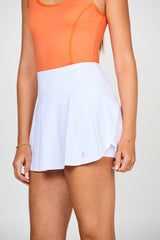 White Skort 14"