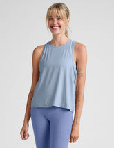 Featherweight Rebalance Tank Blue Zen Heather