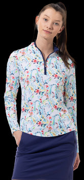 Soltek Lux L/S Print Mock
