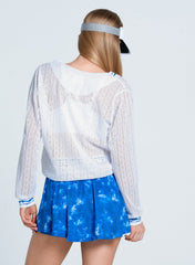 Shibori Stripe Pullover