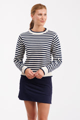 Autumn Top Navy/Cream