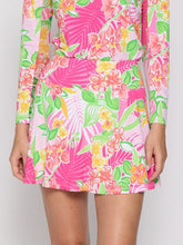 Back Yoke Ruffle Skort Island Pink