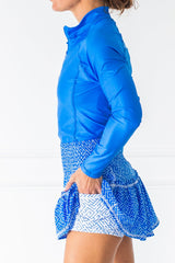 Lawley Skirt Print Royal