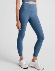 Spacedye Caught In The Midi HW Legging Washed Denim