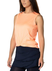 Twist Front Tank Orange Frost