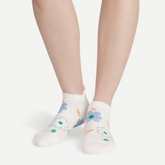All Over Flowers Ankle Sock
