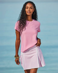 Gardenia Skort Super White/Bubblegum