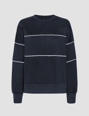 Luxefleece Piper Oversized Sweatshirt Nocturnal Navy