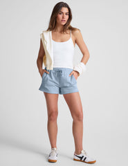 Luxefleece Sweat Short Blue Zen