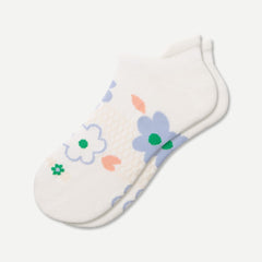 All Over Flowers Ankle Sock