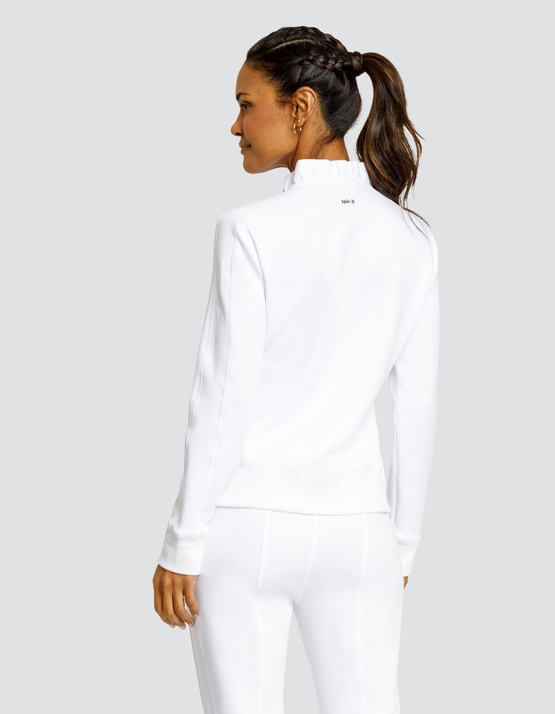 Poppi Zip Front Jacket Welt Pockets
