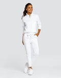 Poppi Zip Front Jacket Welt Pockets