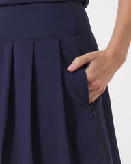 Classic Skort 18in Navy