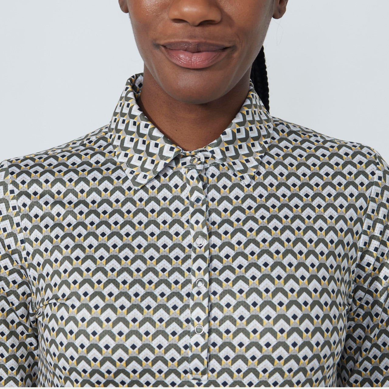 Printed Air LS Polo Shirt Daily Sports
