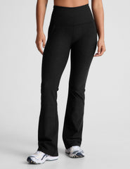 Spacedye High Waisted Practice Pocket Bootcut Pant Darkest Night
