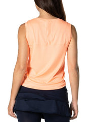 Twist Front Tank Orange Frost