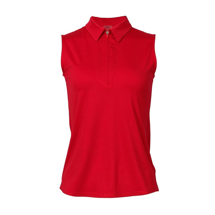 Sleeveless Performance Zip Polo Jofit