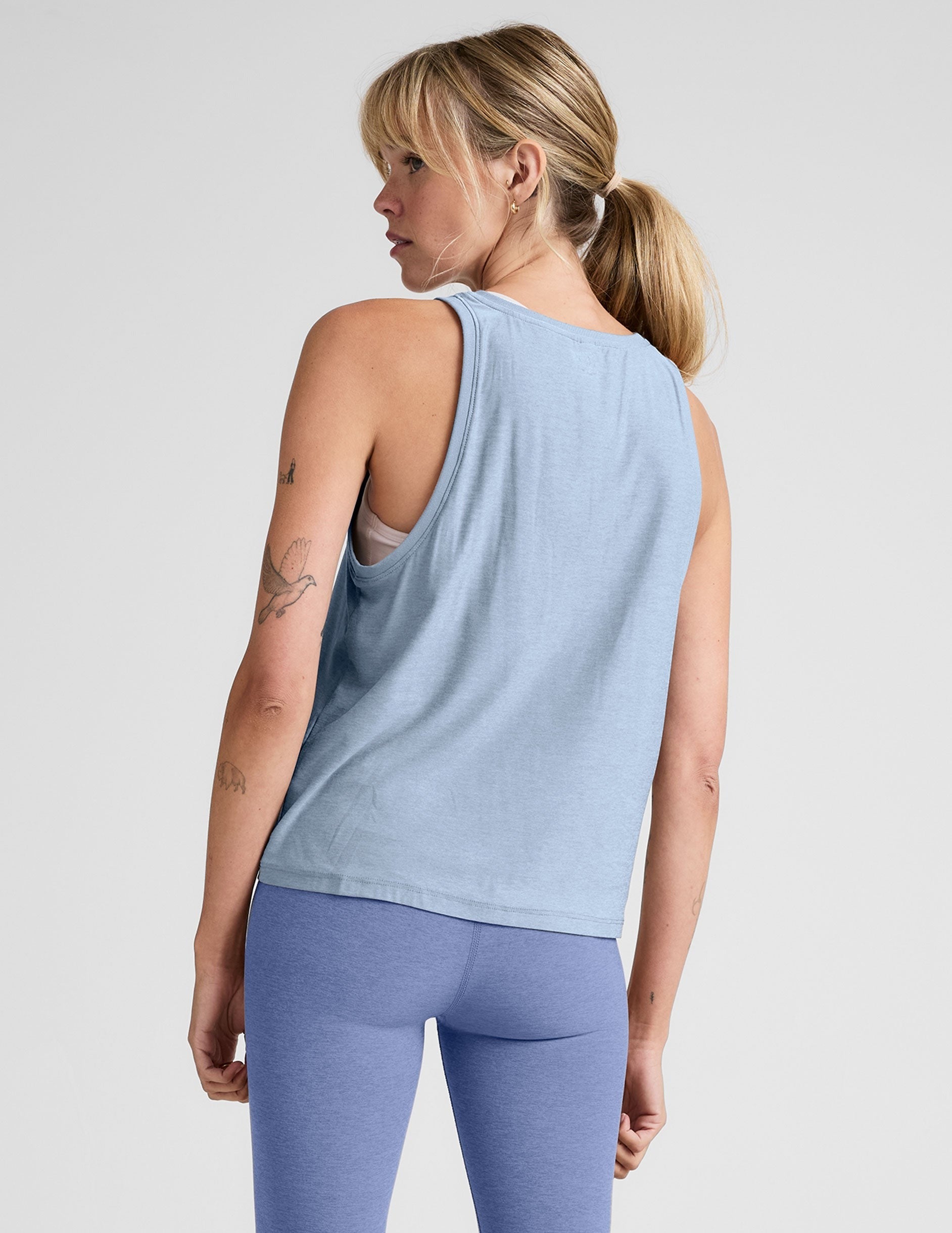 Featherweight Rebalance Tank Blue Zen Heather