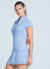 Swing Zip S/S Blav
