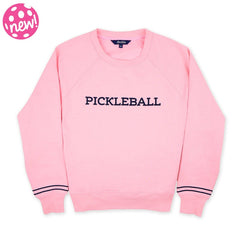 Pink/Navy Pickleball Play All Sweatshirt