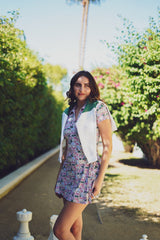 The Ivy Dress - Forest Poppies
