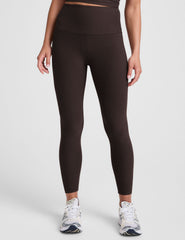 Spacedye Caught In The Midi HW Legging Dark Chocolate Heather