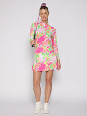 Back Yoke Ruffle Skort Island Pink